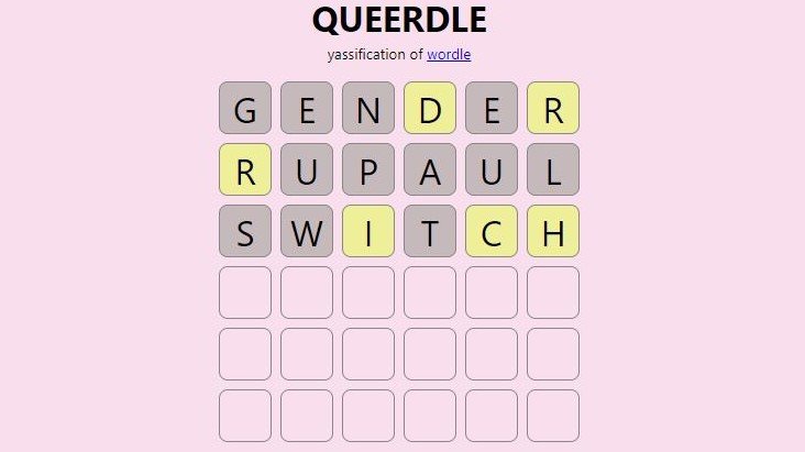 Queerdle – A Wordle Clone